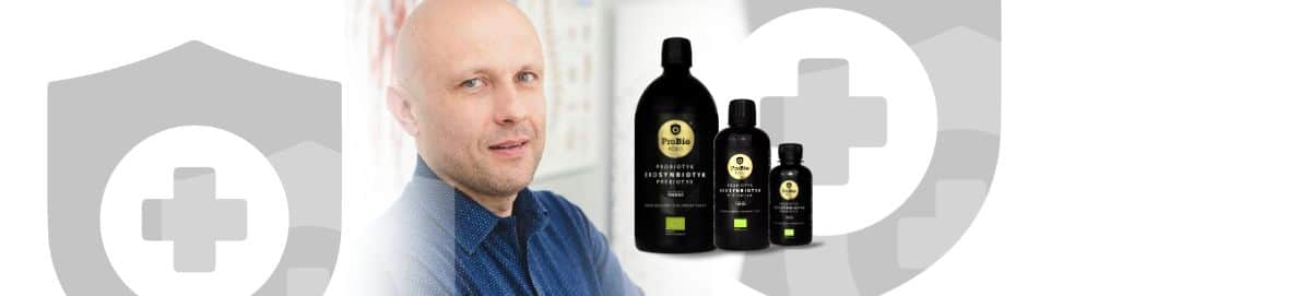 Ekosynbiotyk polecają lekarze w tym Paweł Gogol